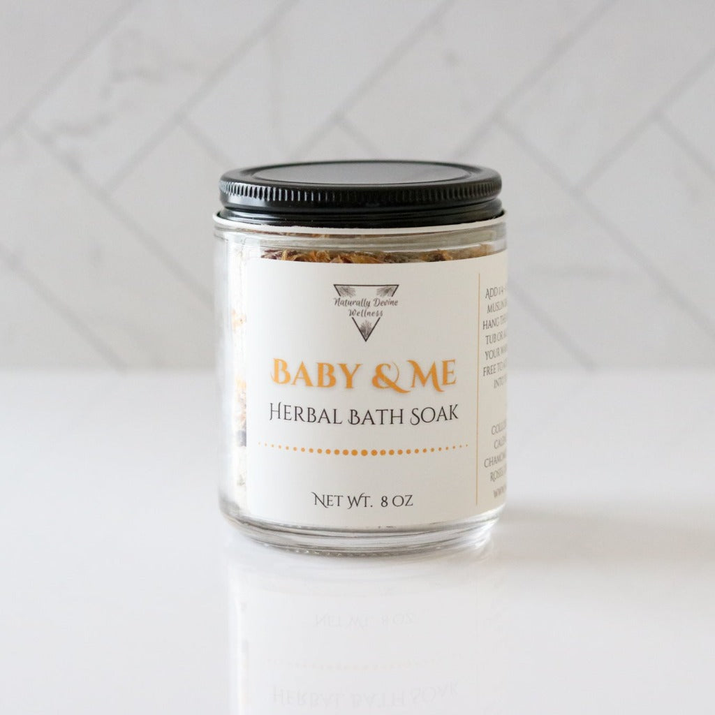 Baby & Me Herbal Bath Soak - Naturally Devine Wellness