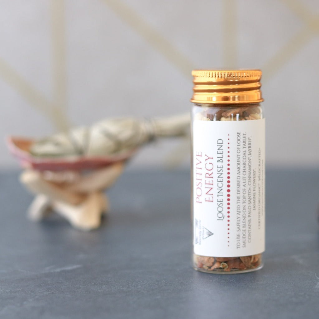 Positive Energy Loose Incense Blend - Naturally Devine Wellness
