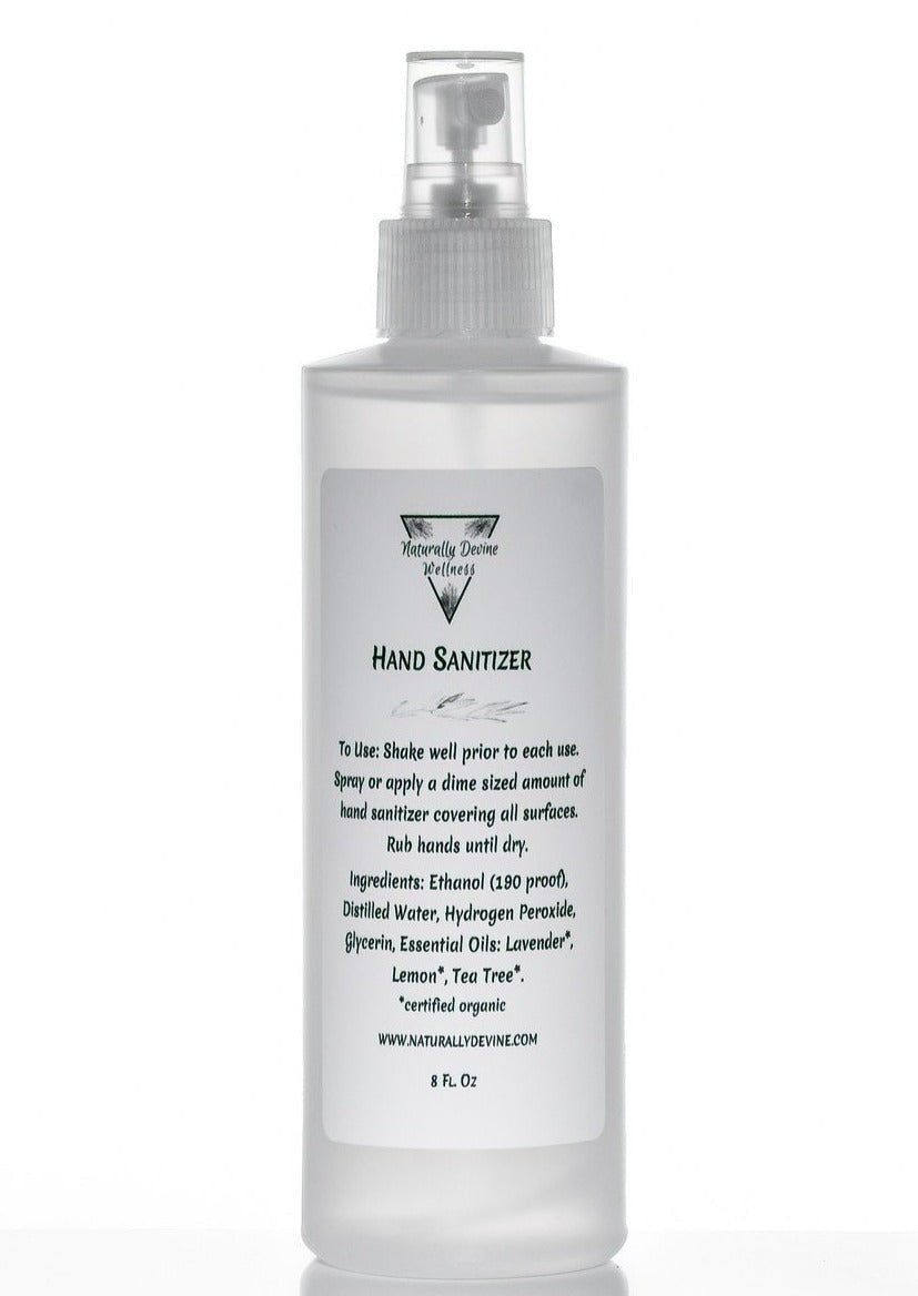 Hand Sanitizer Spray - Naturally Devine Wellness