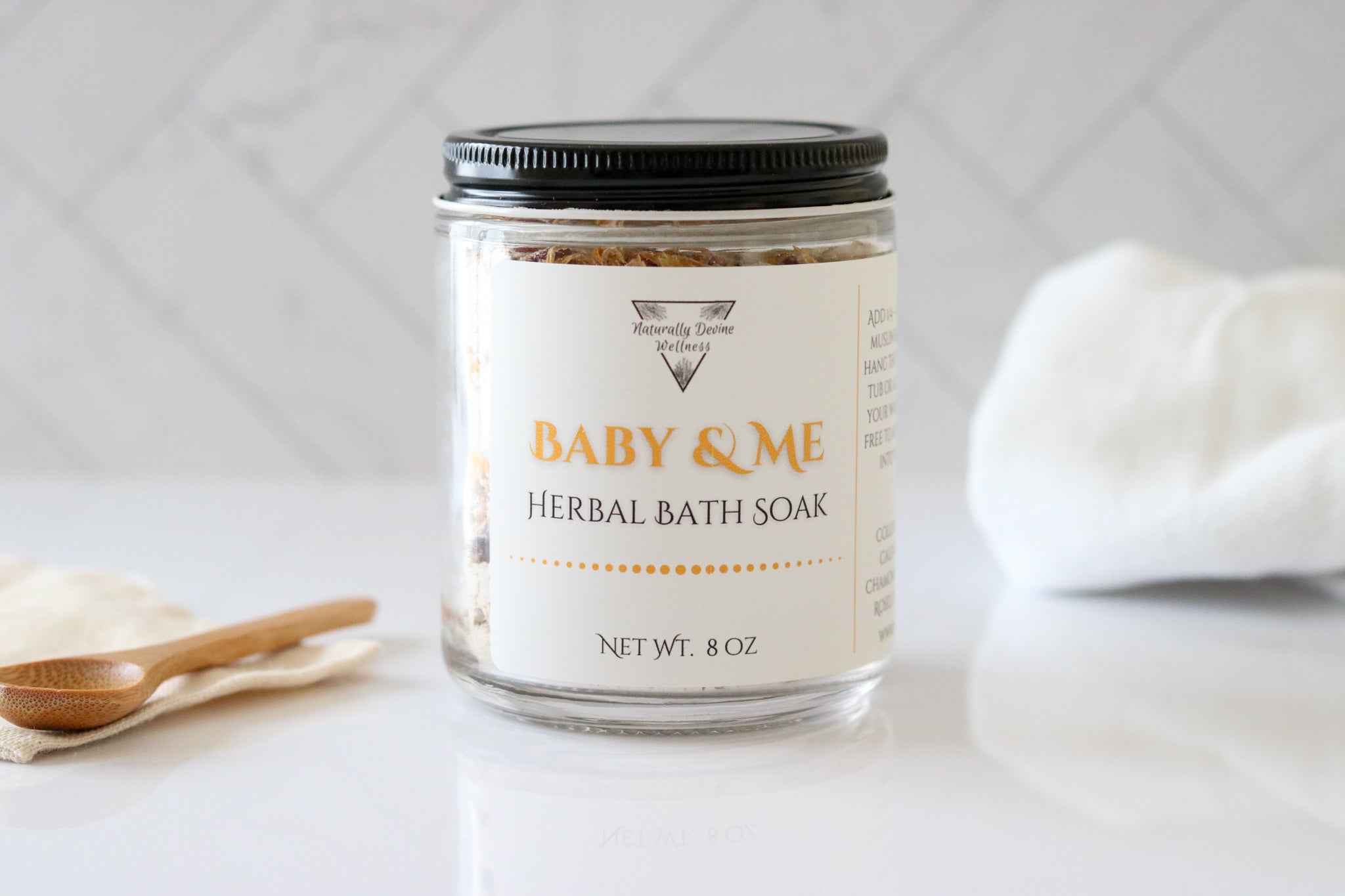 Baby & Me Herbal Bath Soak - Naturally Devine Wellness