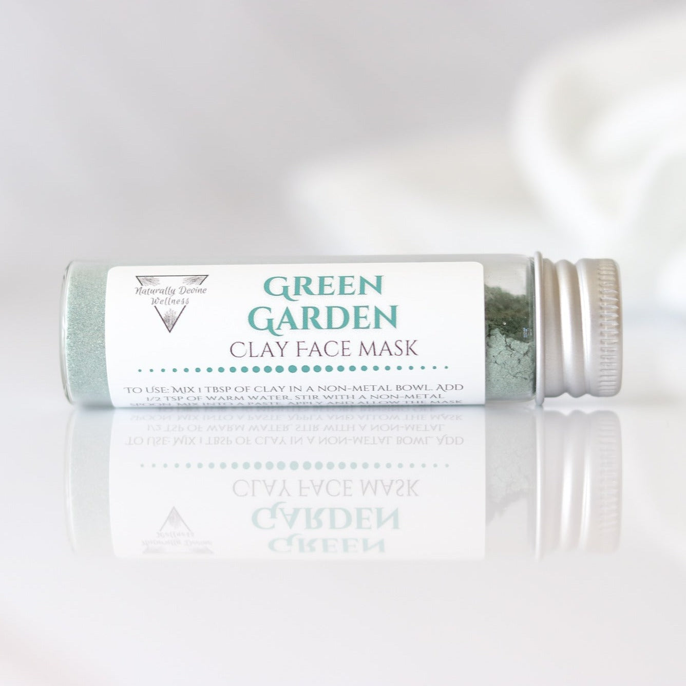 Green Garden Clay Face Mask - Naturally Devine Wellness