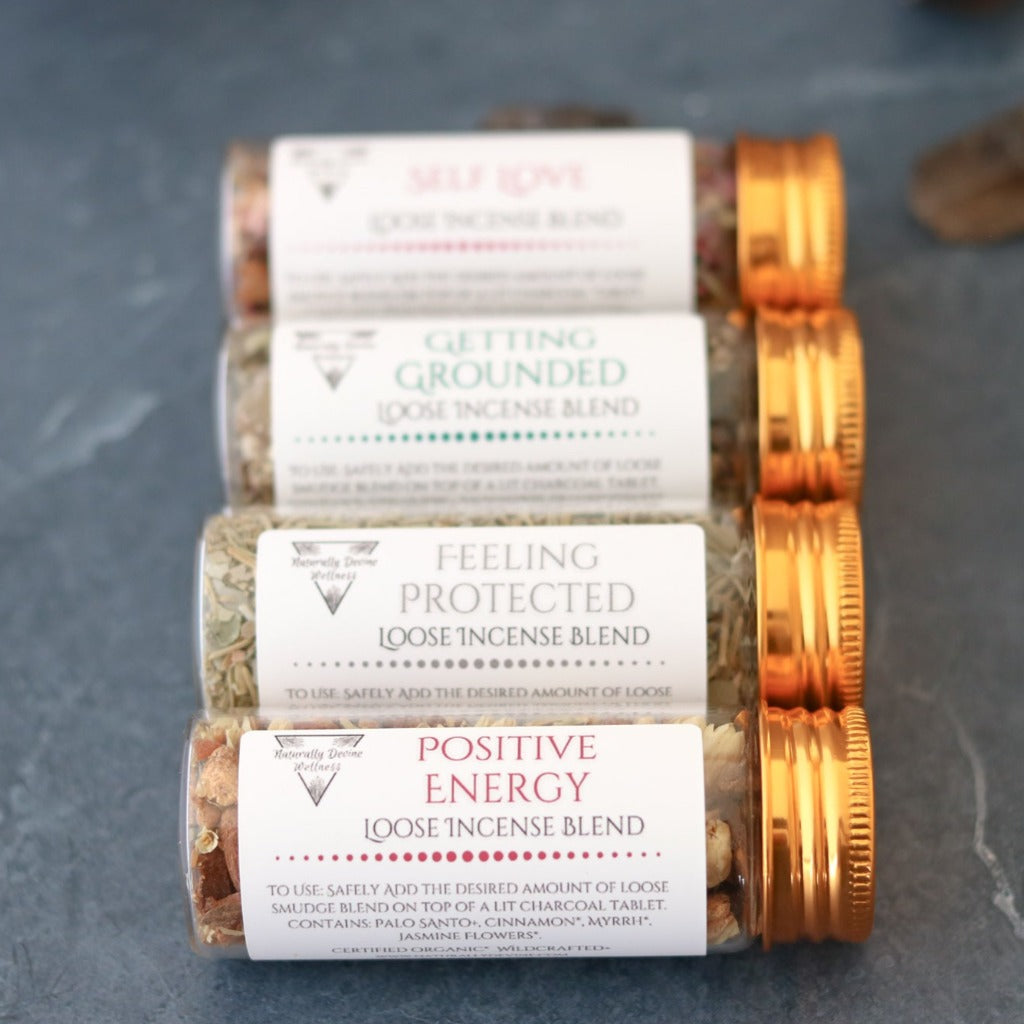 Feeling Protected Loose Incense Blend - Naturally Devine Wellness