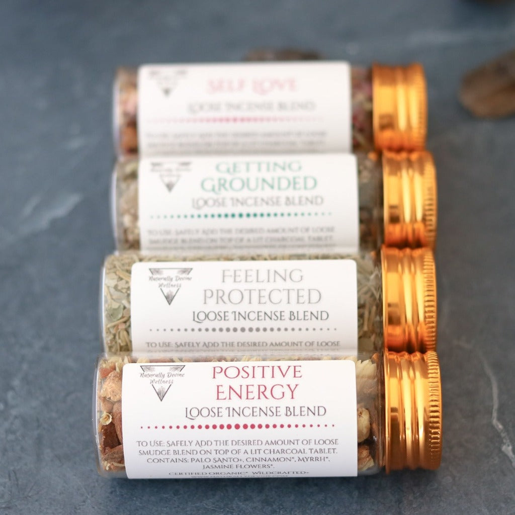 Getting Grounded Loose Incense Blend - Naturally Devine Wellness