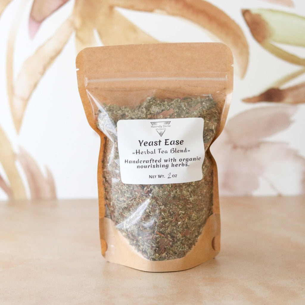Yeast Ease Herbal Tea, Naturally Devine Wellness Richmond VA