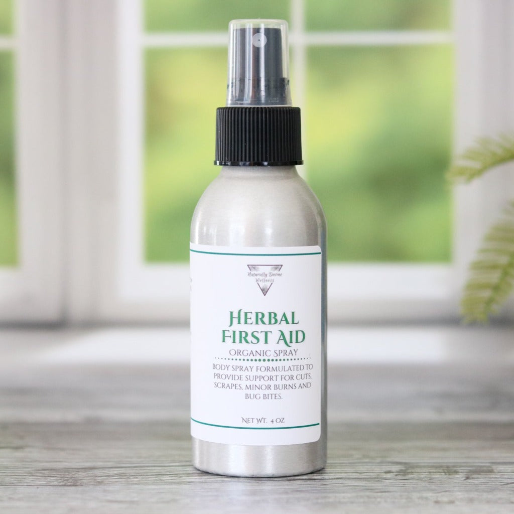 Herbal First Aid Spray, Naturally Devine Wellness