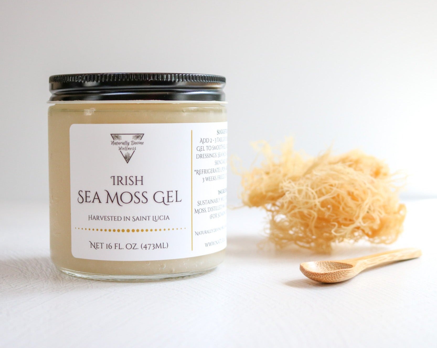 Irish Sea Moss Gel - Naturally Devine Wellness Glen Allen, VA